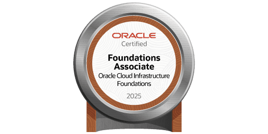 OCI Certified Foundations Associate badge